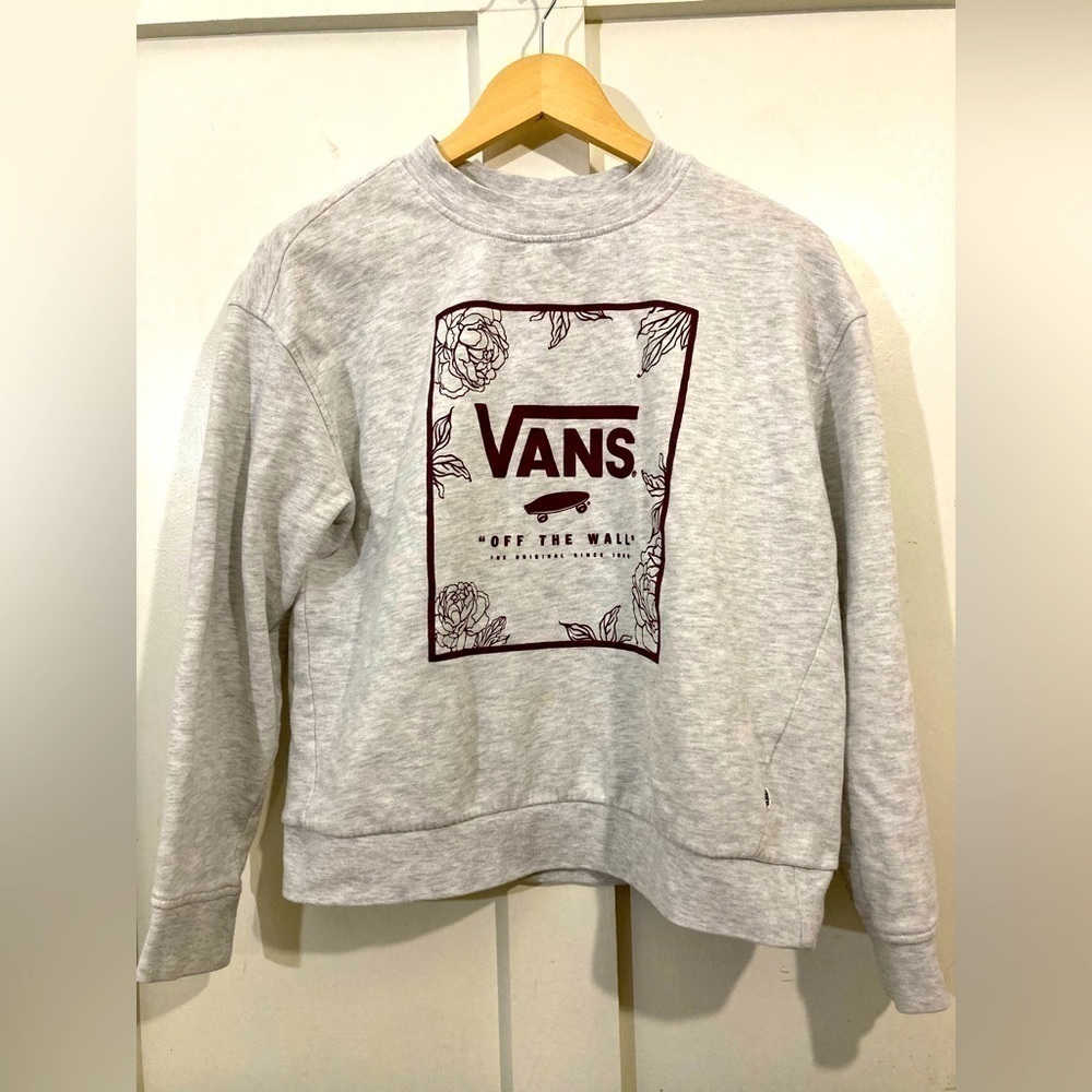 Vans Off the wall small sweatshirt crew neck pullover sweater